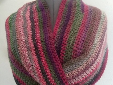 Häkelanleitung für Moebius "Herbstlaub"