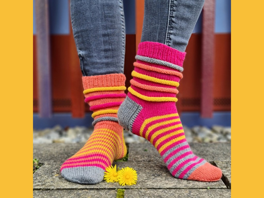 Strickanleitung Socken Kulea - Größe 36-43