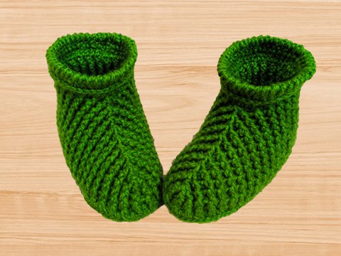 Häkelanleitung für Babyschuhe