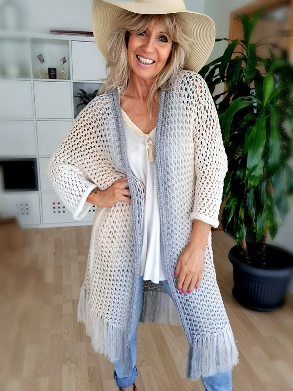 Longdreamy - Häkelmantel für Erwachsene und Kinder - Bild 22