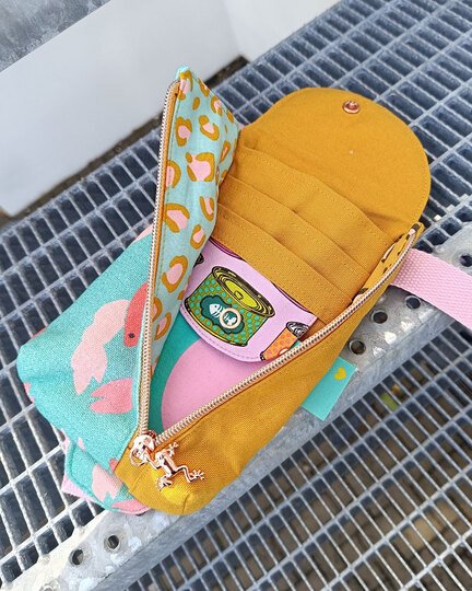 Handytasche "Smartkram" (Nähanleitung und Schnittmuster in 2 Größen)