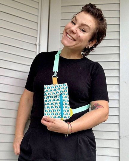 Handytasche "Smartkram" (Nähanleitung und Schnittmuster in 2 Größen)