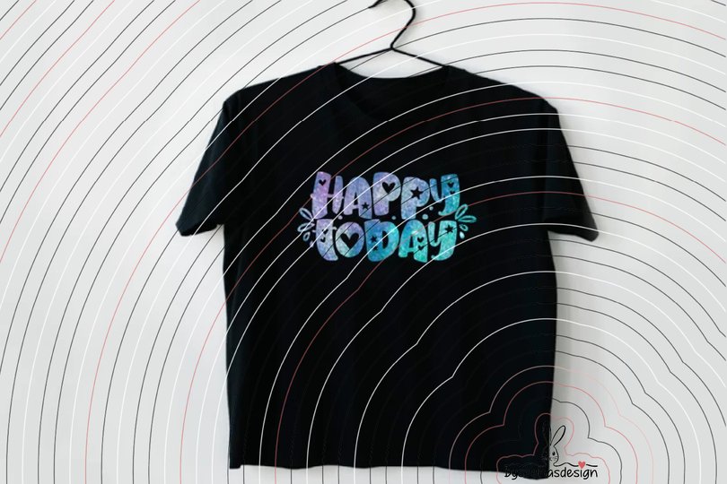 happy today Plotterdatei SVG DXF