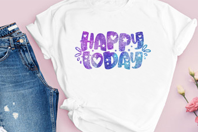 happy today Plotterdatei SVG DXF FCM