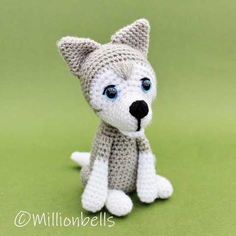 Husky Amigurumi Crochet Pattern Amigurumi Puppy Dog Toy Siberian - Image 3