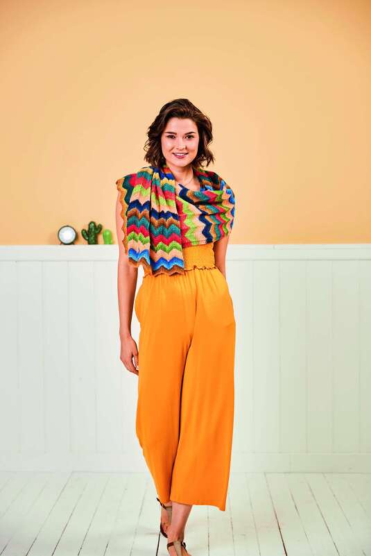 Stola Farbspiele Stricken - Bild 3