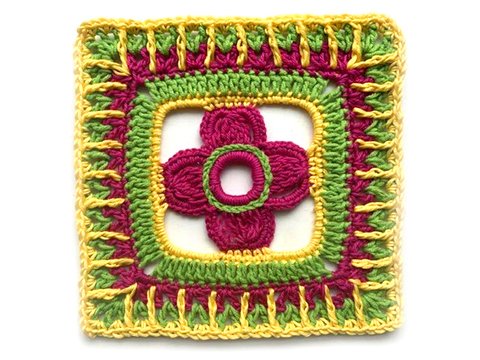 Granny Grannymuster Kreuzblume