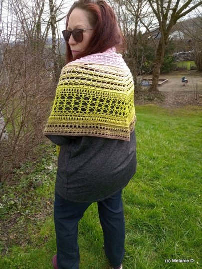 Lente - Flaches Dreieckstuch