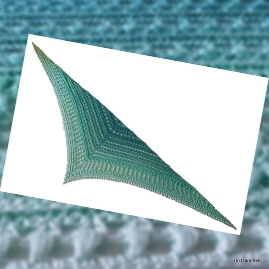 Lente - Flaches Dreieckstuch