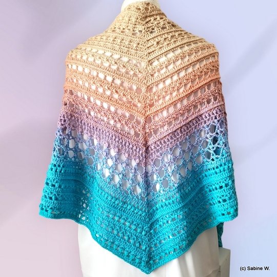 Lente - Flaches Dreieckstuch