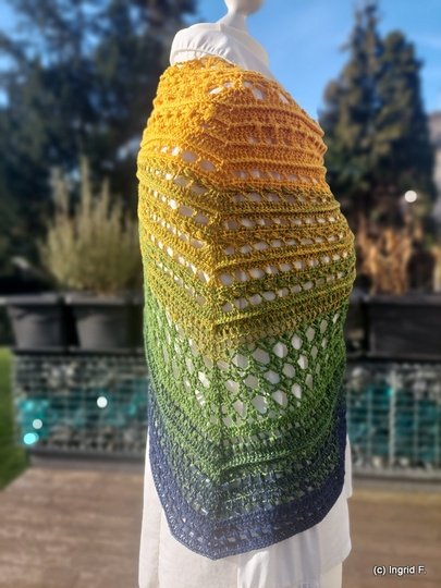 Lente - Flaches Dreieckstuch