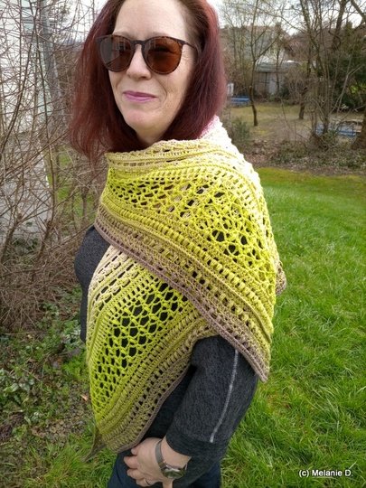 Lente - Flaches Dreieckstuch