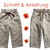 Schnitt und Anleitung Palazzohose mit weitem Bein Gr.74-140