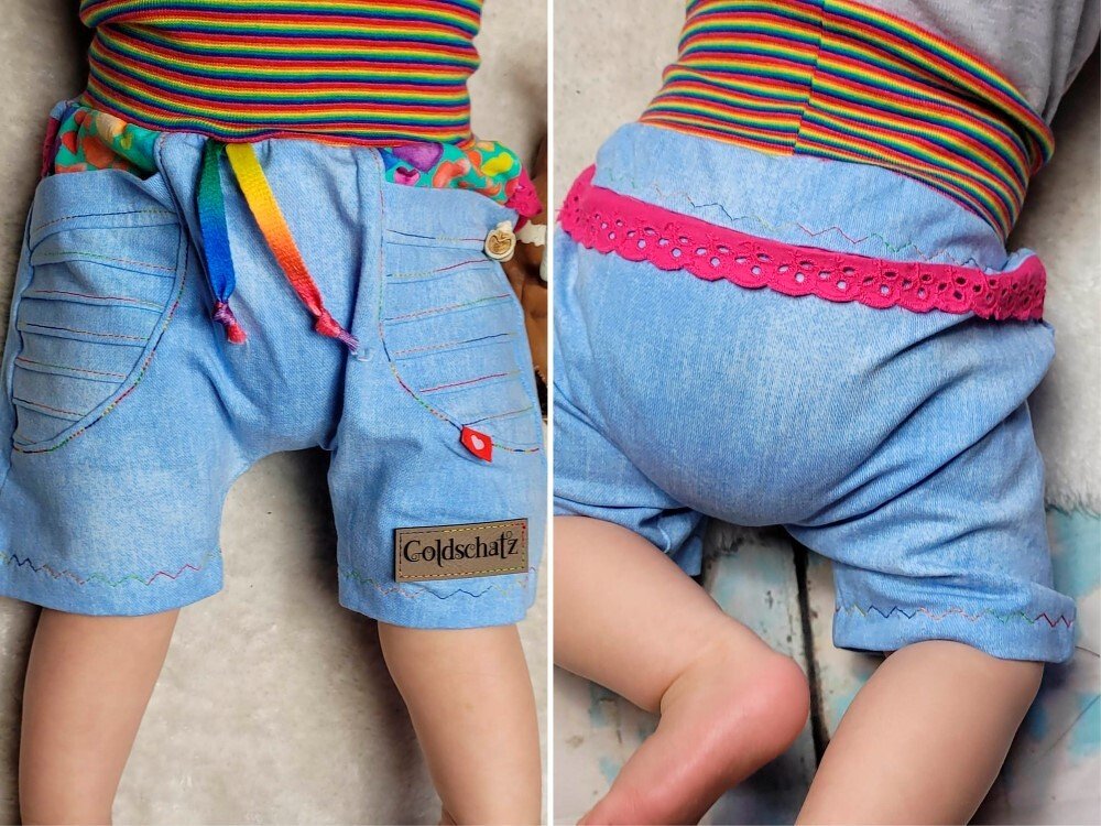 Hose "KALLE MINI" (50-104 je 3 Weiten) - Schnittmuster und Anleitung - Bild 9