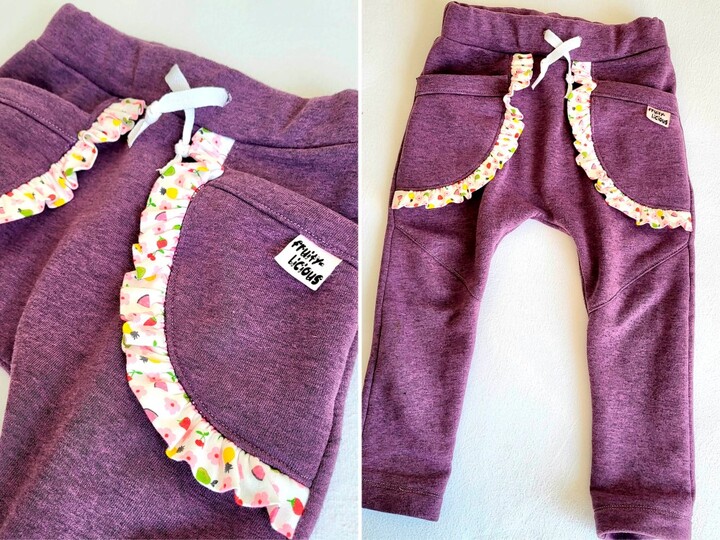 Hose "KALLE MINI" (50-104 je 3 Weiten) - Schnittmuster und Anleitung