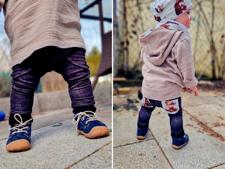 Hose "KALLE MINI" (50-104 je 3 Weiten) - Schnittmuster und Anleitung