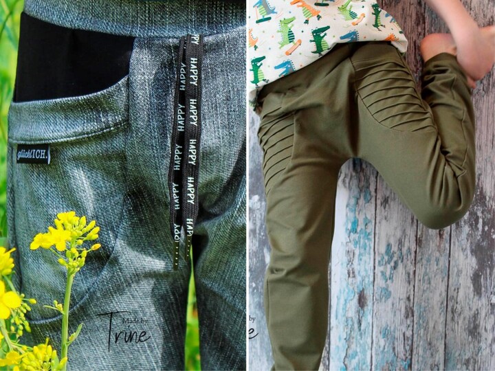 Hose "KALLE KIDS" (110-164 je 3 Weiten) - Schnittmuster und Anleitung