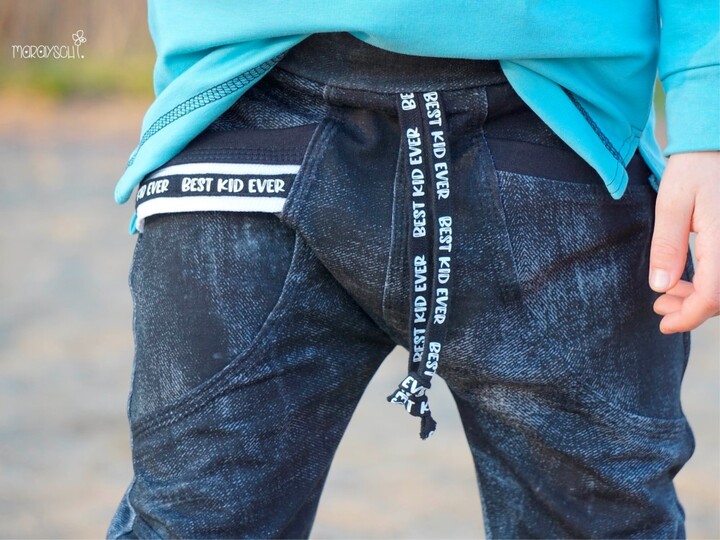 Hose "KALLE KIDS" (110-164 je 3 Weiten) - Schnittmuster und Anleitung