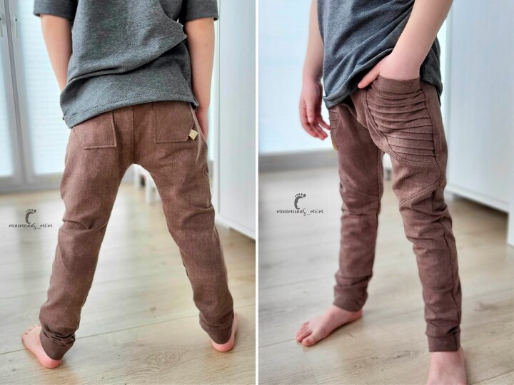 Hose "KALLE KIDS" (110-164 je 3 Weiten) - Schnittmuster und Anleitung