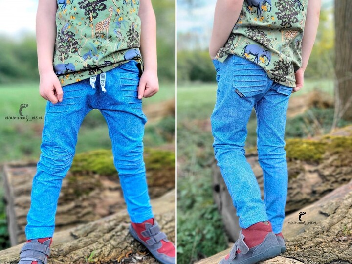 Hose "KALLE KIDS" (110-164 je 3 Weiten) - Schnittmuster und Anleitung