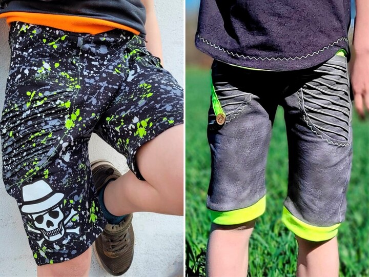 Hose "KALLE KIDS" (110-164 je 3 Weiten) - Schnittmuster und Anleitung