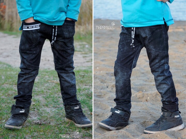 Hose "KALLE KIDS" (110-164 je 3 Weiten) - Schnittmuster und Anleitung