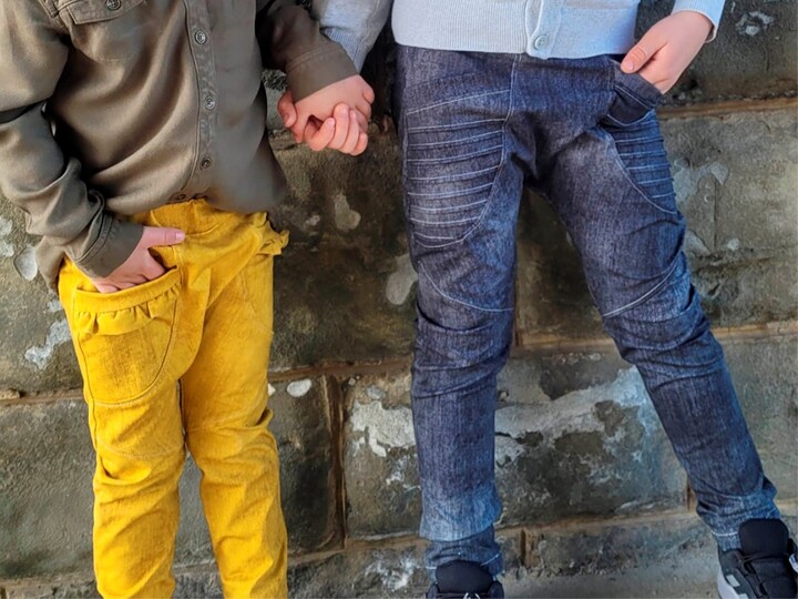 Hose "KALLE KIDS" (110-164 je 3 Weiten) - Schnittmuster und Anleitung