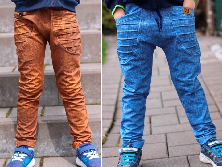 Hose "KALLE KIDS" (110-164 je 3 Weiten) - Schnittmuster und Anleitung