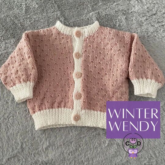 Winter Wendy Baby Knitting Pattern