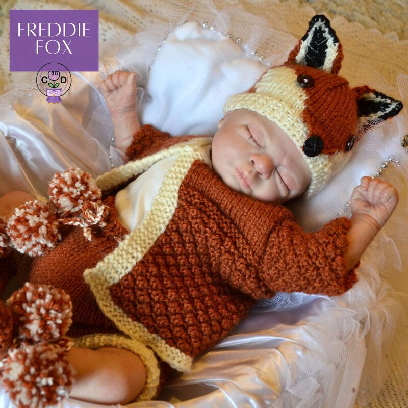 Freddie Fox Baby Knitting Pattern - Image 3