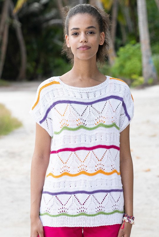 Gestreiftes Mustermix-Shirt - Bild 4