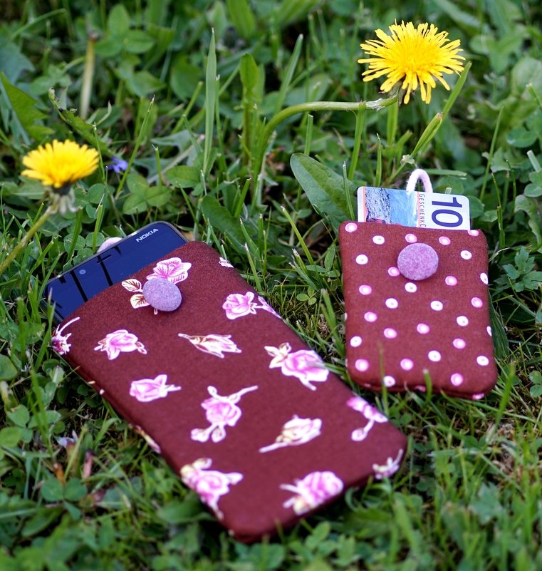 Einfache Tasche in allen Größen nähen für Handy Geschenke Schokolade Tablet - Bild 3
