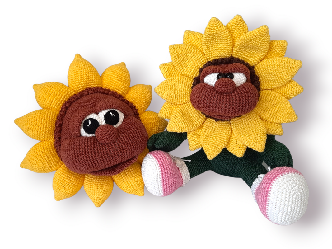 Häkelanleitung Das Sonnenblumen-Kissen - Bild 5