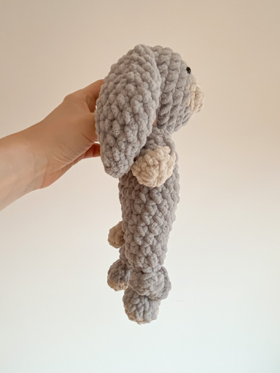 Häschen Häkelanleitung. Hase Schmusetier für Babys und Kleinkinder