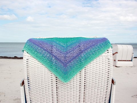 Häkelanleitung - Tuch