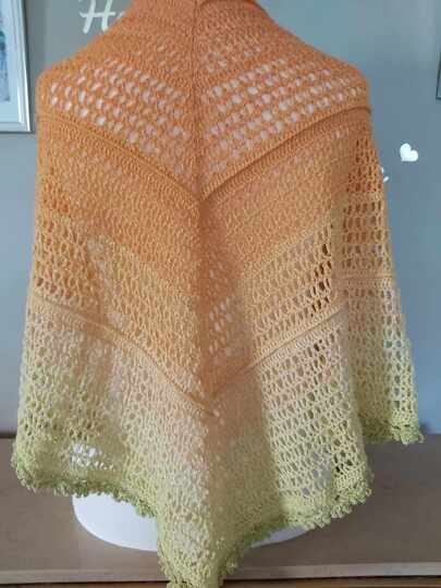 Häkelanleitung - Tuch