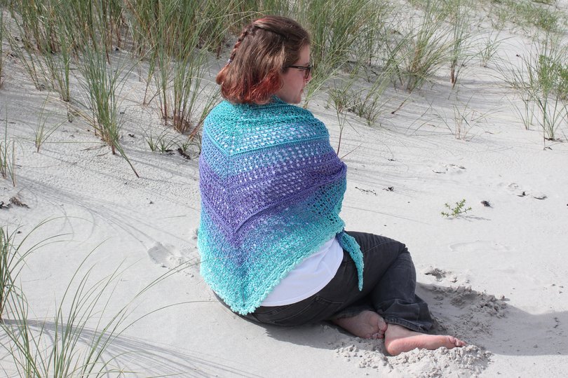 Häkelanleitung - Tuch