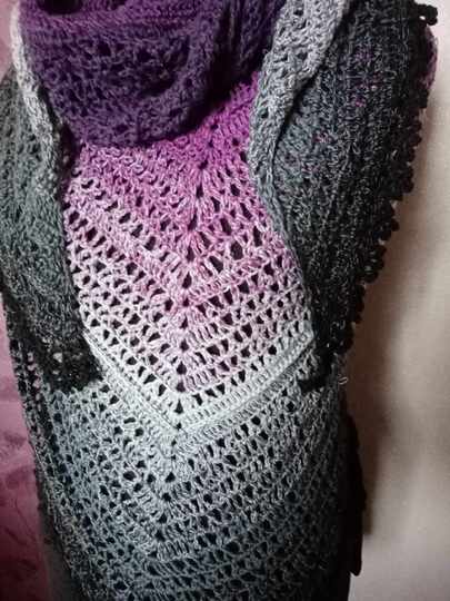 Häkelanleitung - Tuch