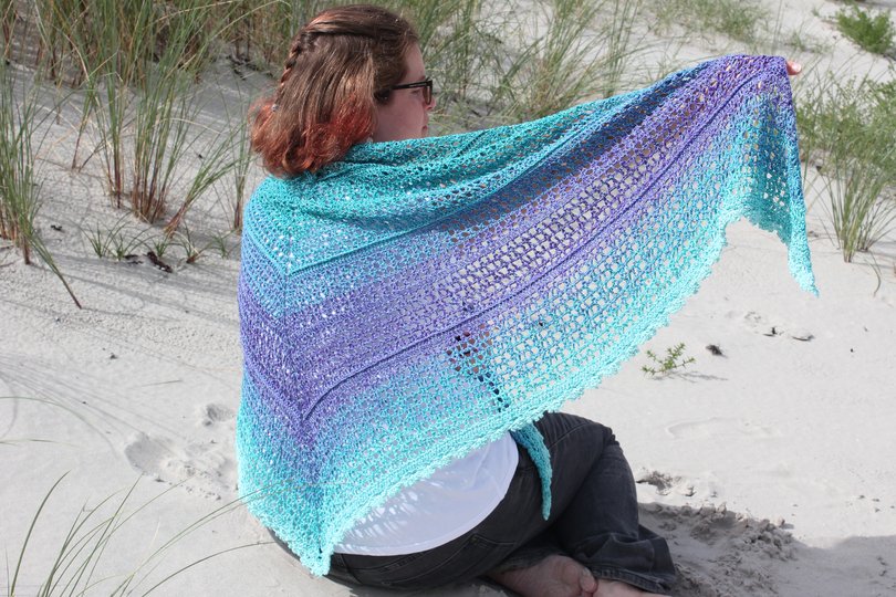 Häkelanleitung - Tuch