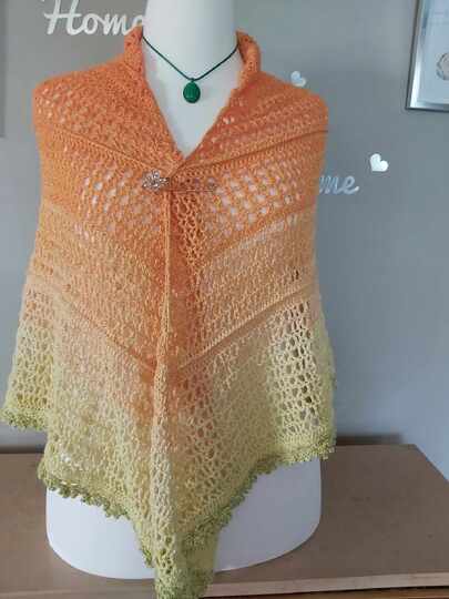 Häkelanleitung - Tuch