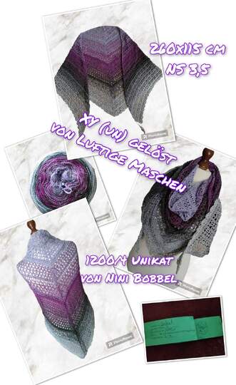 Häkelanleitung - Tuch