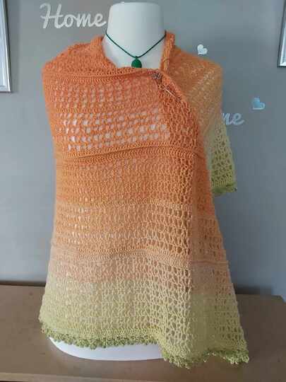 Häkelanleitung - Tuch