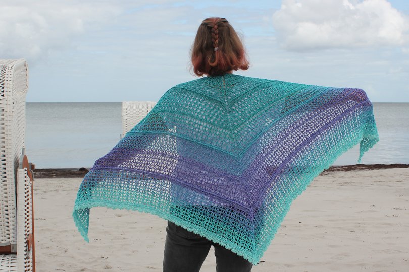 Häkelanleitung - Tuch