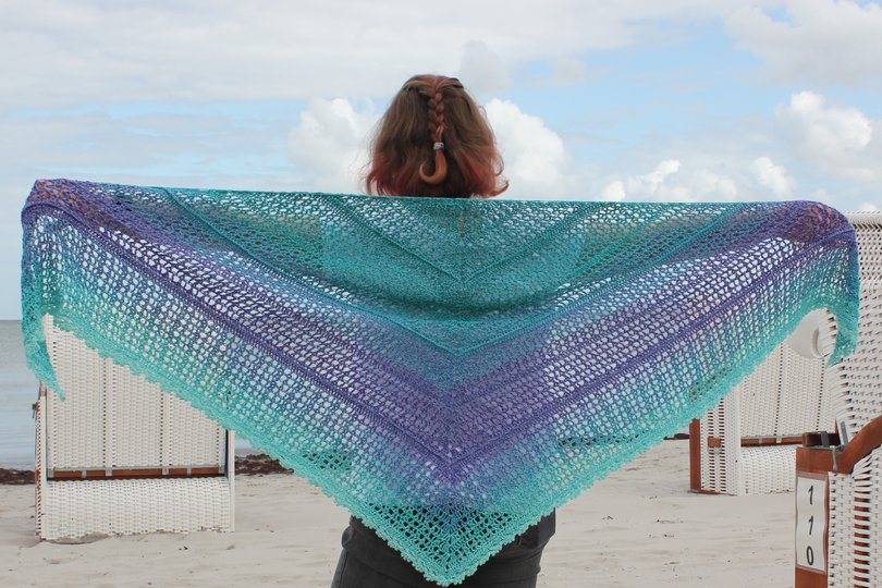 Häkelanleitung - Tuch