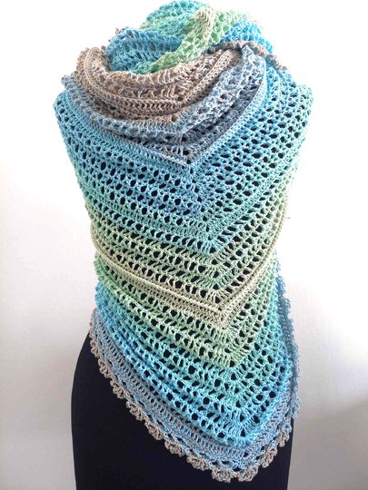 Häkelanleitung - Tuch