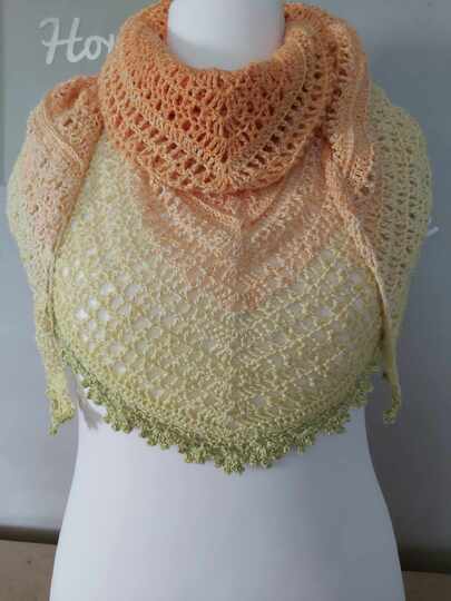 Häkelanleitung - Tuch