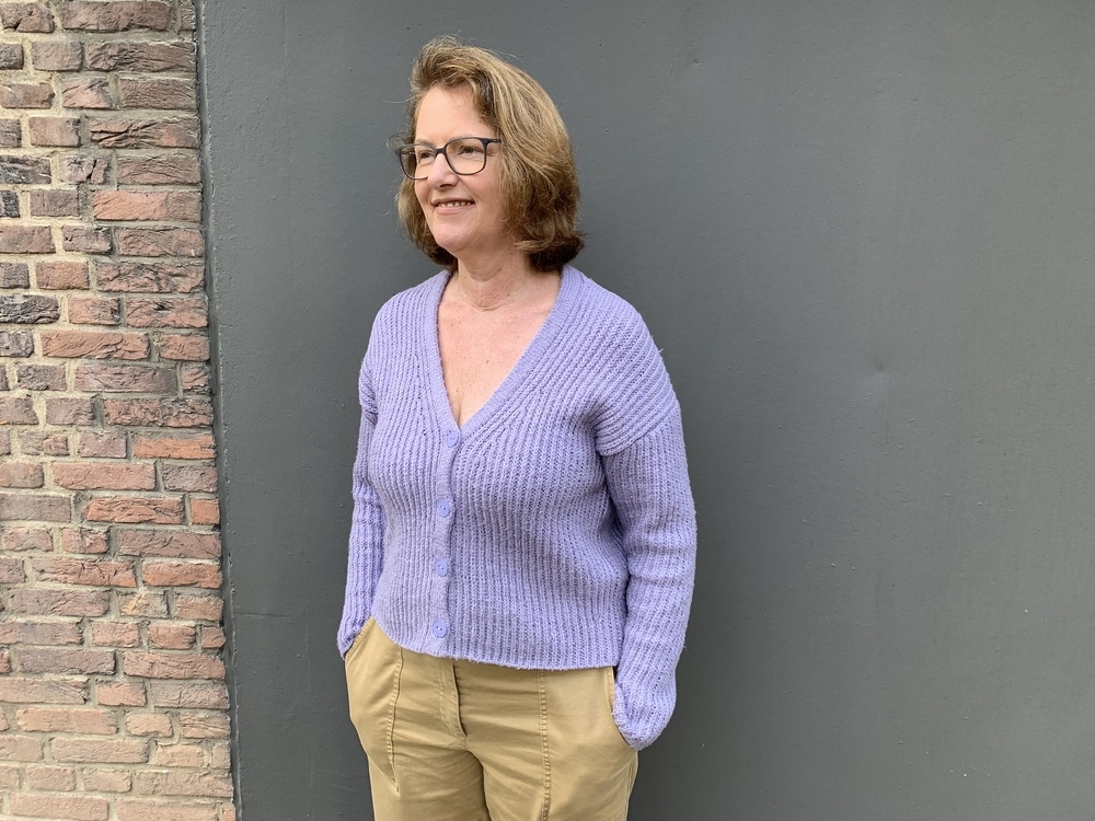 Strickanleitung Strickjacke Rike Nr. 2 Größe 36 – 46 Damen