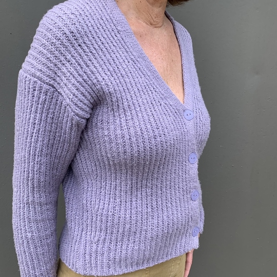 Strickanleitung Strickjacke Rike Nr. 2 Größe 36 – 46 Damen