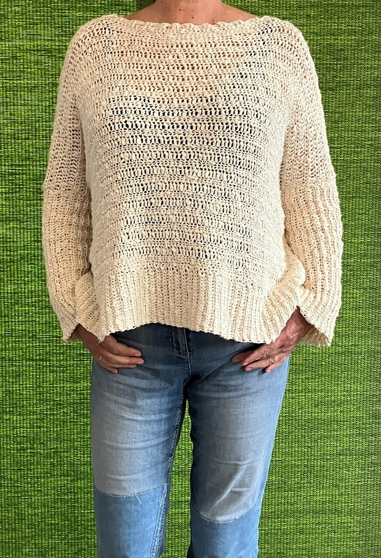 Schlabberpulli - Bauchwegschummler Nr. 5 - Häkelanleitung - Bild 2