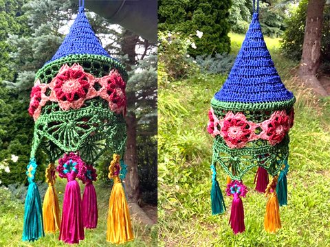 Lampion häkeln: "Vacanzalino"